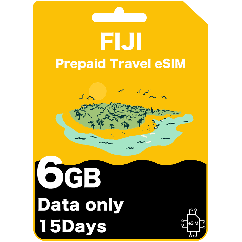 Fiji travel eSIM card