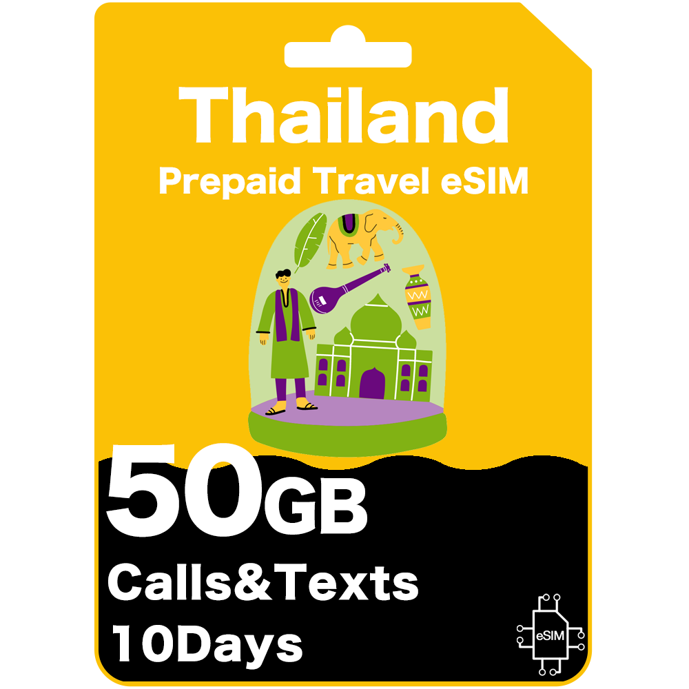 Thailand travel eSIM card - AIS Happy sim